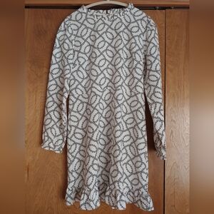 LOFT Dress - Ruffle Collar